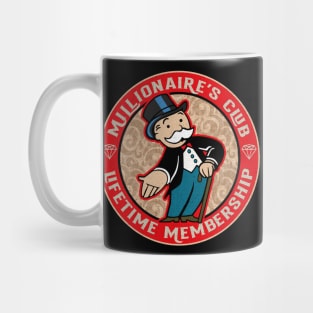 Millionaire's Club Lifetime Membership Mug